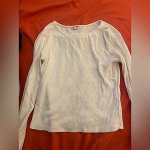plain white long sleeve